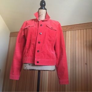 Gap 1969 Corduroy Jacket Orange